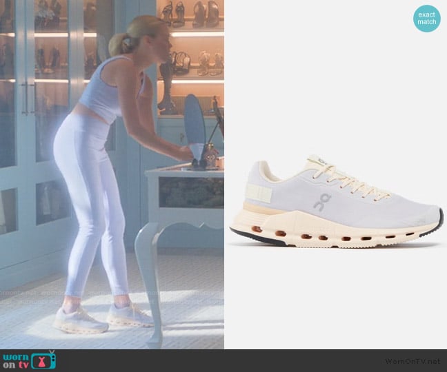 On Cloudnova Form Mesh Running Trainers worn by Simone DeWitt (Milly Alcock) on Sirens