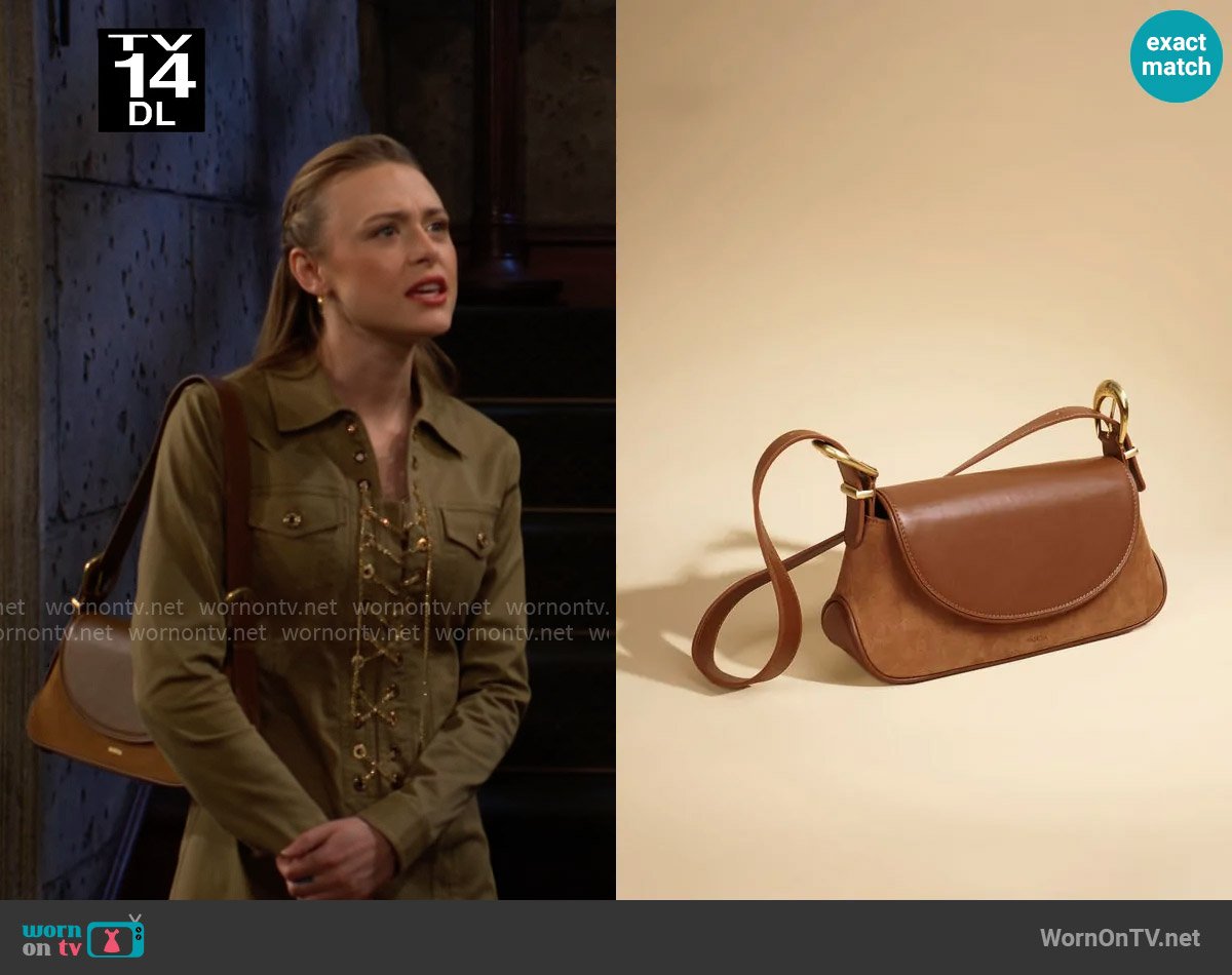 Sancia The Remi Bag worn by Claire Grace (Hayley Erin) on The Young and the Restless