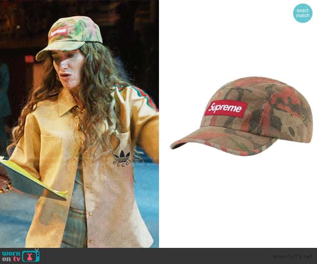 Supreme Washed Canvas Camp Cap worn by Maya Mason (Kathryn Hahn) on The Studio