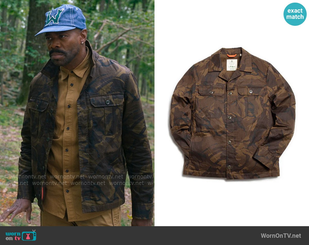 Todd Snyder x Private White V.C. Military Jacket worn by Danny (Colman Domingo) on The Four Seasons