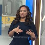 Adelle's Navy Fit and Flare dress on Today