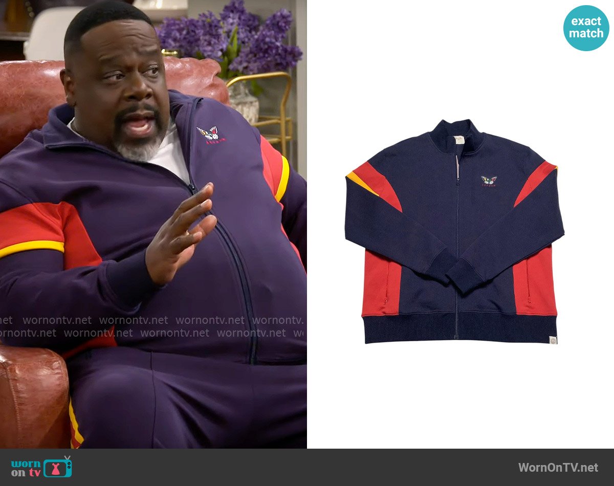 All Good Things Are Welcome Here Full Zip Sweatshirt worn by Calvin (Cedric The Entertainer) on The Neighborhood