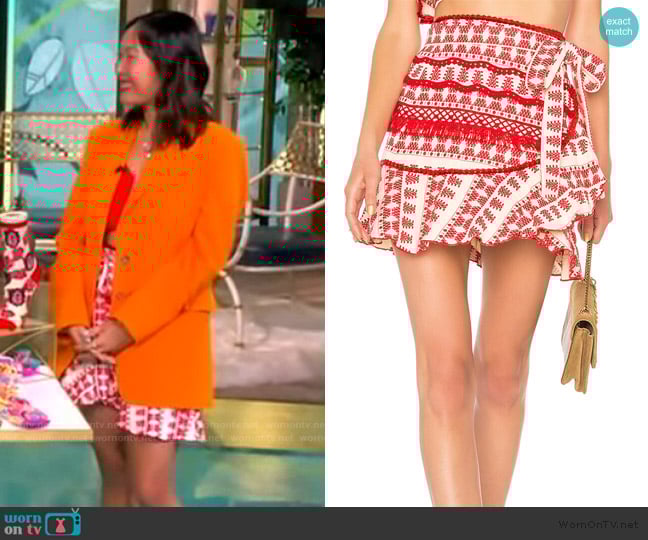 Alexis Marti Skirt worn by Mary Gui on The View