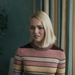 Alice’s striped sweater on Grosse Pointe Garden Society