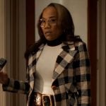 Amanda’s checked blazer on Will Trent