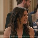 Amelia’s green halter neck dress on Greys Anatomy