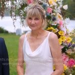 Anne’s vow renewal dress on The Four Seasons