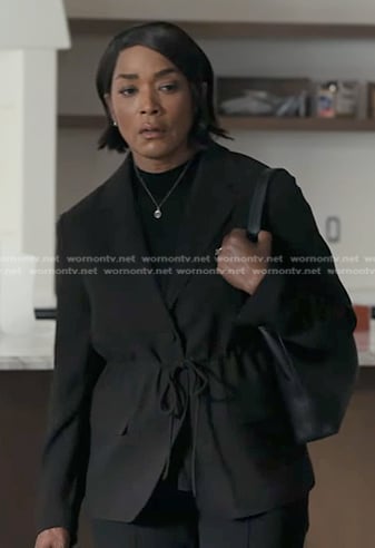 Athena’s drawstring waist blazer on 9-1-1