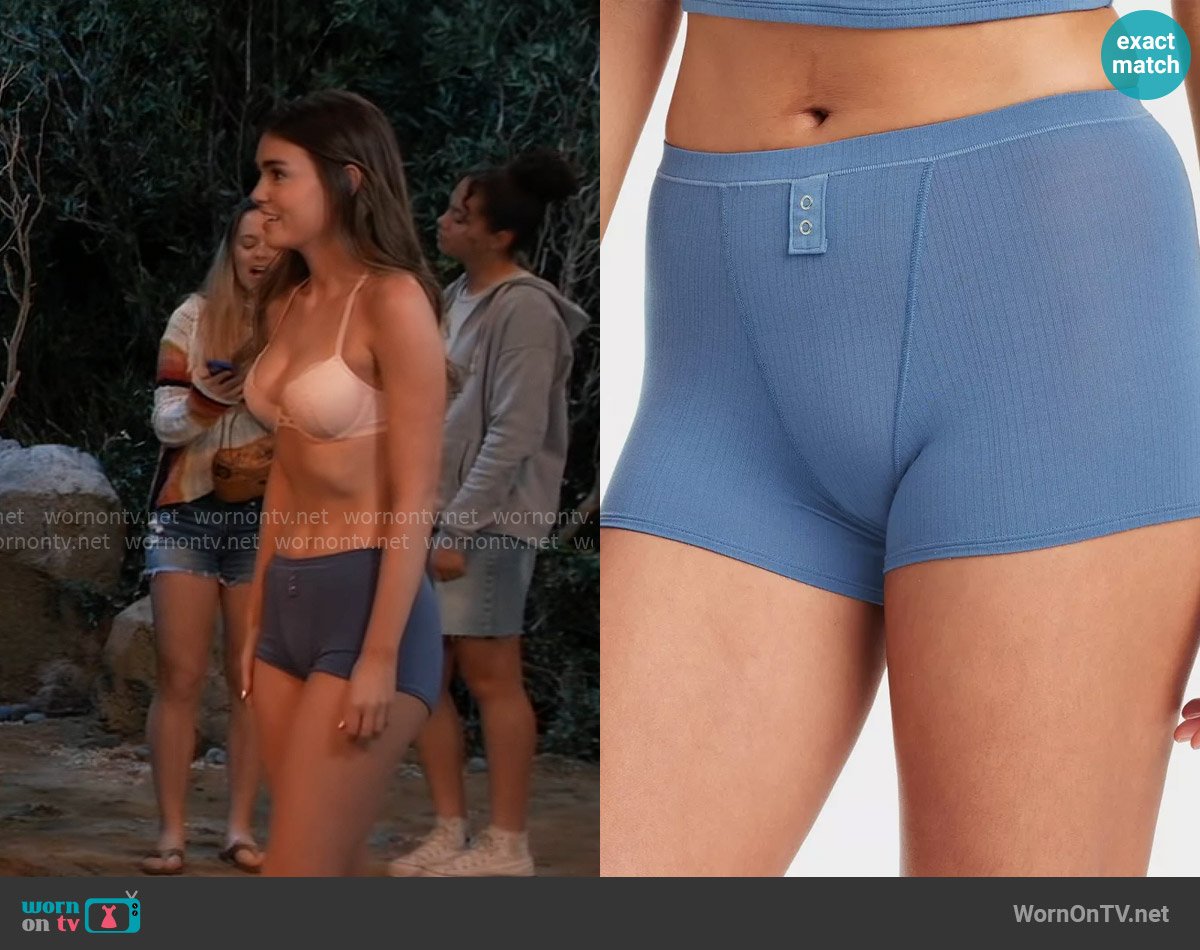 Auden at Target Modal Blend Stretch Boy Shorts Underwear worn by Emma Scorpio-Drake (Braedyn Bruner) on General Hospital