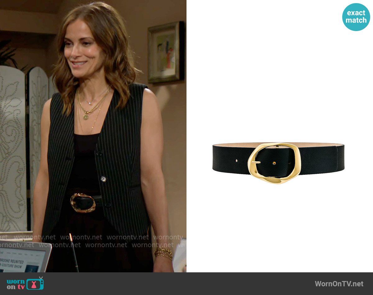 Taylor’s belt on The Bold and the Beautiful