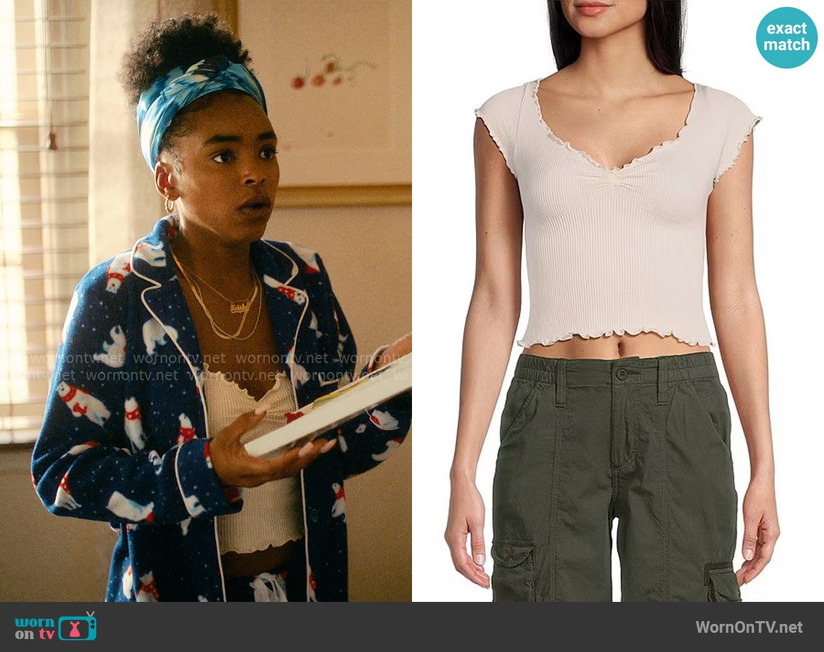 BDG Elsie Top worn by Keisha Clark (Lovie Simone) on Forever