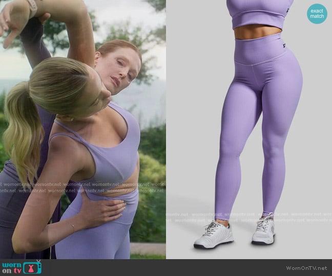 Born Primitive Limitless Legging in colorway worn by Simone DeWitt (Milly Alcock) on Sirens