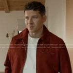 Buck’s red zip jacket on 9-1-1