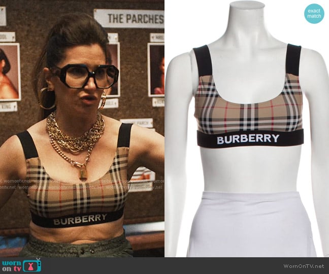 Burberry Check Sports Bra worn by Matt Remick (Seth Rogen) on The Studio