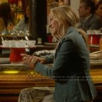 Carrie’s black leather pumps on And Just Like That