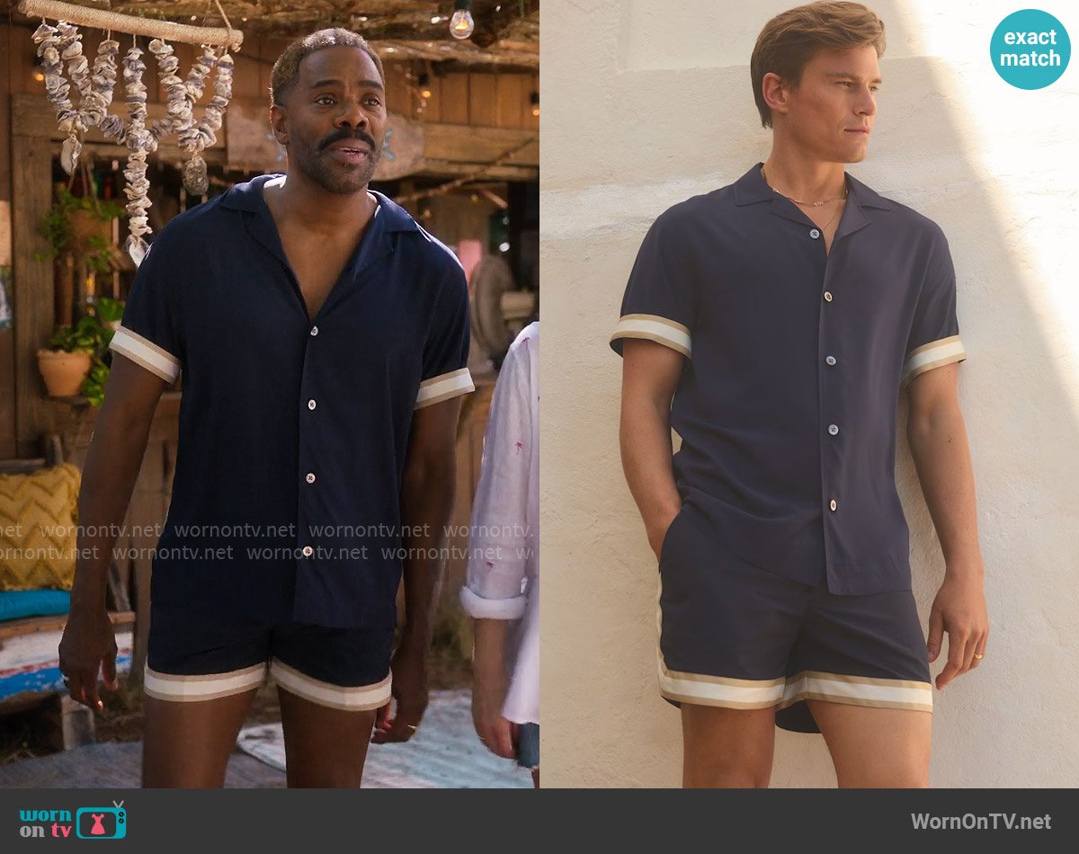 Che Valbonne Shirt worn by Danny (Colman Domingo) on The Four Seasons