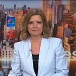 Christine Romans’s blue blazer on NBC News Daily