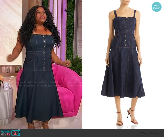 Cinq a Sept Veena Dress worn by Sherri Shepherd on Sherri