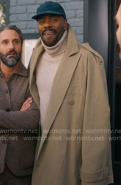 Danny's trench coat on The Four Seasons