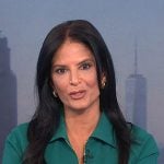 Darlene’s teal green zip neck dress on Today