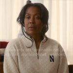 Dawn’s quilted N pullover on Forever