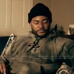 Knuck’s gray hoodie on The Chi