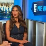 Demi Engemann’s denim jumpsuit on E! News