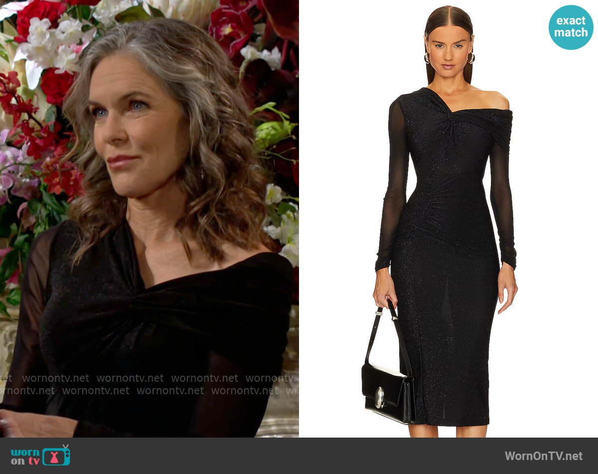 Diane von Furstenberg Rich Dress worn by Diane Jenkins (Susan Walters) on The Young and the Restless