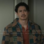Doug’s patchwork jacket on Grosse Pointe Garden Society