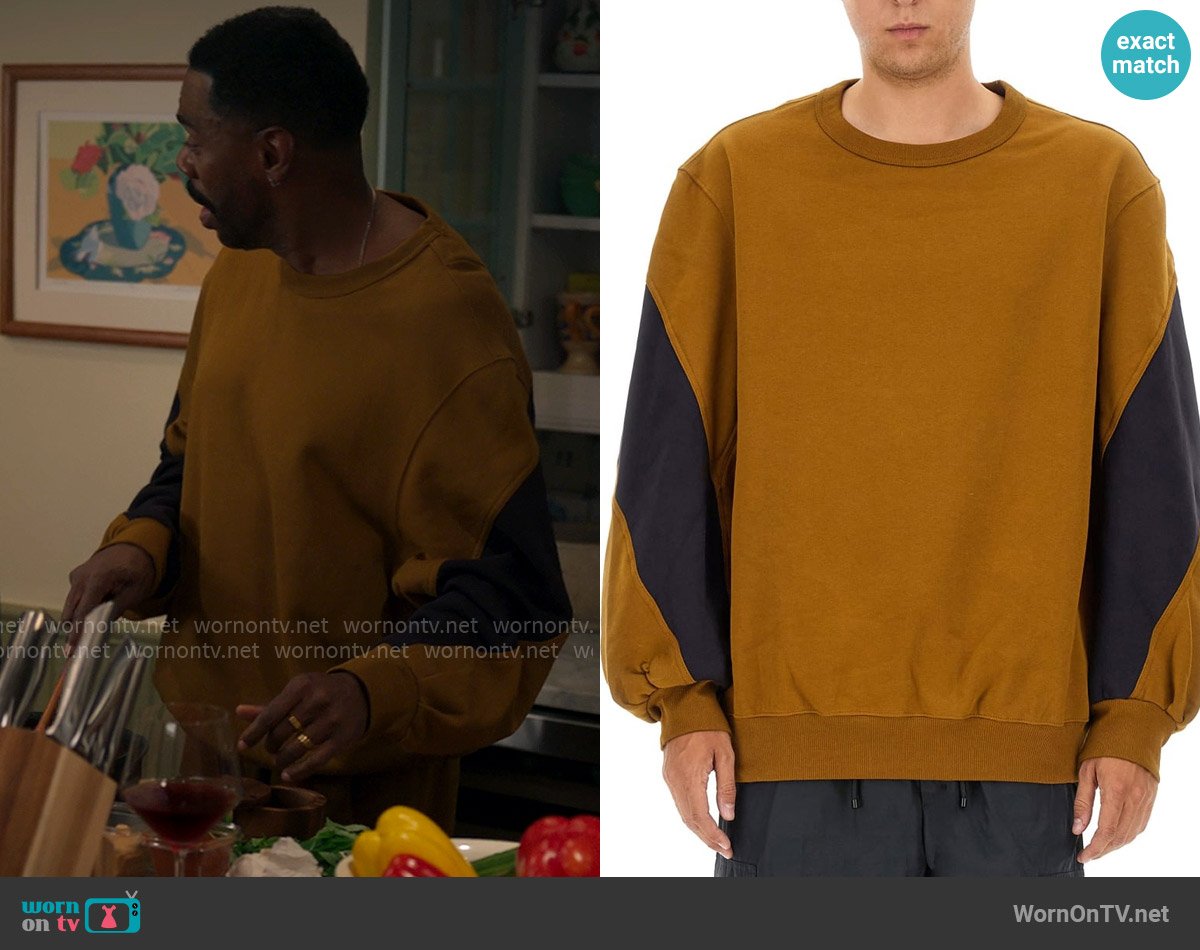 Dries van Noten Handy Sweatshirt worn by Danny (Colman Domingo) on The Four Seasons