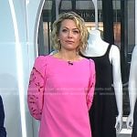 Dylan’s pink eyelet sleeve dress on Today