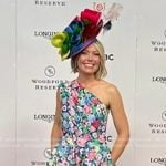 Dylan’s floral one-shoulder dress on Today