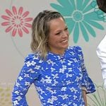Dylan’s blue floral long sleeve dress on Today