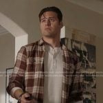 Eddie’s brown plaid shirt on 9-1-1