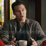 Eddie's grey plaid shirt on 9-1-1