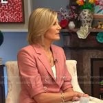 Kate’s pink elbow sleeve blazer on NBC News Daily