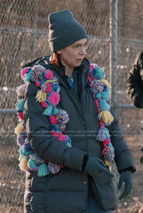 Elsbeth’s padded jacket on Elsbeth
