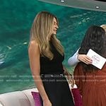 Erin Andrews’s metallic ankle strap heel sandals on Today