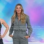 Erin Andrews’ grey shirt and pants on Today