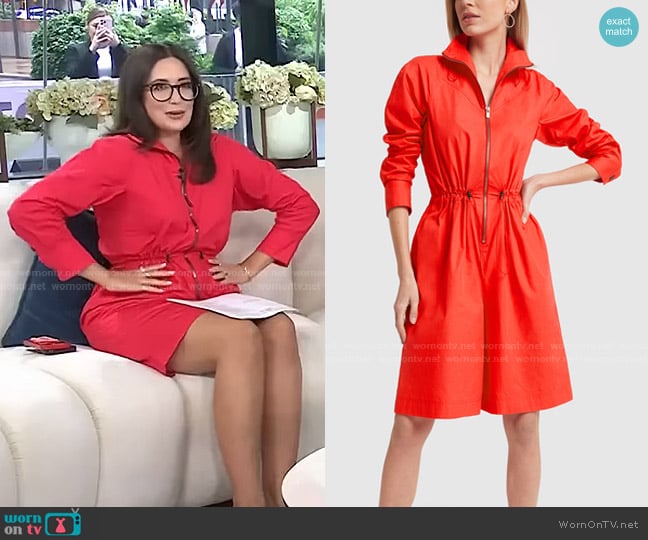 G. Label Weslie Parachute Romper worn by Savannah Sellers on Today