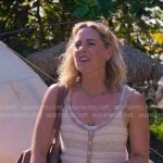 Ginny’s stripe knit tank top on The Four Seasons