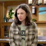 Grover’s brown plaid shirt on The Neighborhood
