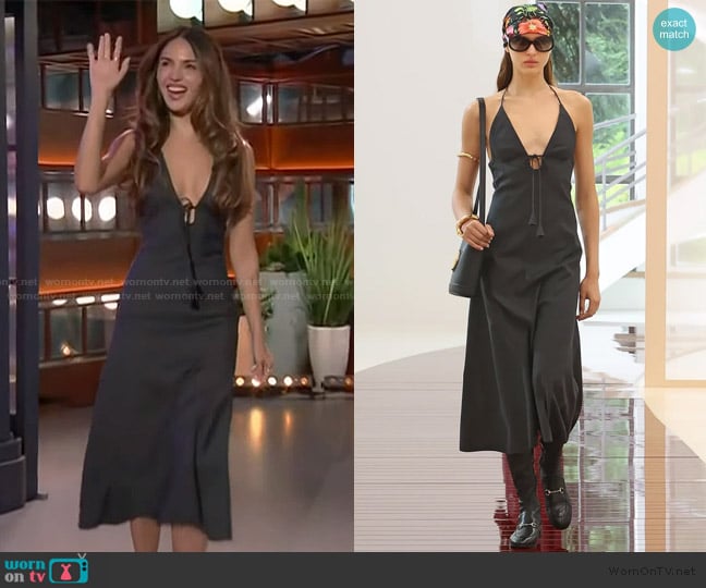 Gucci 2025 Spring Summer Collection worn by Eiza Gonzalez on The Kelly Clarkson Show