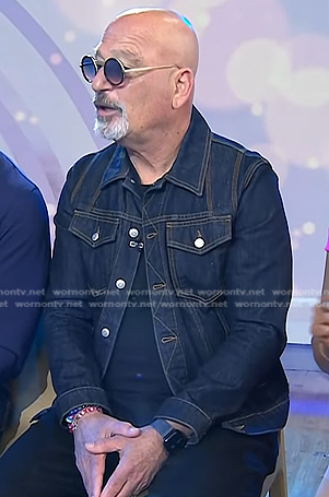 Howie Mandel's denim jacket on Today