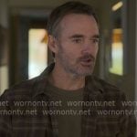 Jack’s brown plaid shirt on The Four Seasons