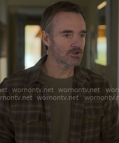Jack's brown plaid shirt on The Four Seasons