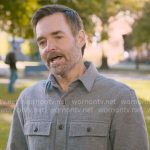 Jack’s grey shirt on The Four Seasons