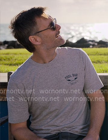 Jack's pool bar t-shirt on The Four Seasons