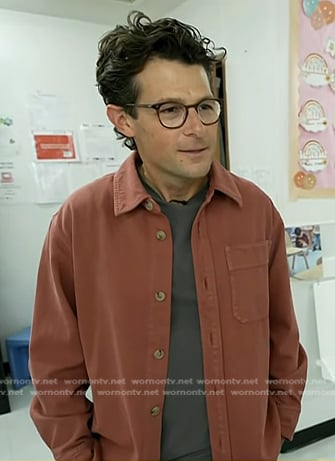 Jacob Soboroff’s pink shirt on Today