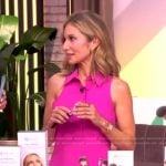 Lisa Jauregui’s pink sleeveless dress on The View